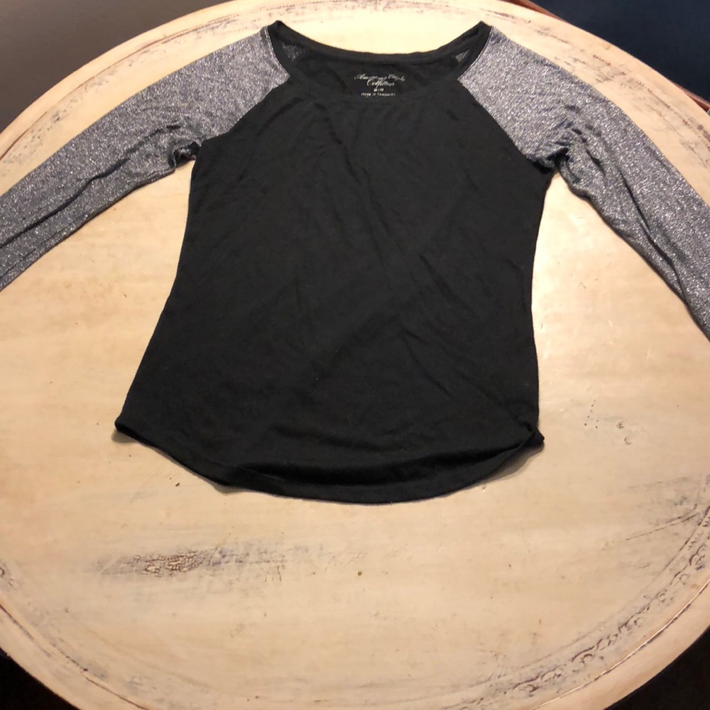 American Eagle baseball tee